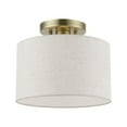 thumbnail image 1 of Livex Lighting - Blossom - 1 Light Small Semi-Flush Mount In Transitional, 1 of 11