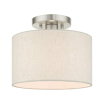 Livex Lighting - Blossom - 1 Light Small Semi-Flush Mount In Transitional