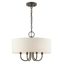 Livex Lighting - Blossom - 4 Light Pendant in New Traditional Style - 18 Inches