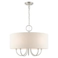 thumbnail image 1 of 49805-91 Livex Lighting Blossom - 5 Light Pendant in New Traditional Style - 22 Inches wide by 18 Inches high-Brushed Nickel Finish    -Traditional, 1 of 17