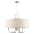 thumbnail image 1 of 49806-91 Livex Lighting Blossom - 7 Light Pendant in New Traditional Style - 24 Inches wide by 18.75 Inches high-Brushed Nickel Finish    -Traditional, 1 of 14