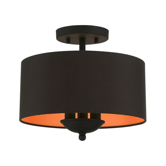 Livex Lighting - Bradhurst - 3 Light Semi-Flush Mount In Transitional