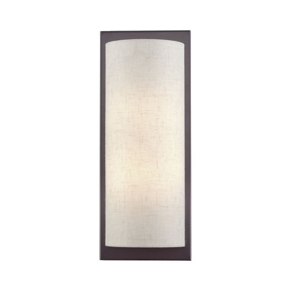 45231-92 Livex Lighting Brenton - 2 Light ADA Wall Sconce-15 Inches Tall and 6 Inches Wide-English Bronze Finish