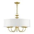 thumbnail image 1 of 42985-33 Livex Lighting Brookdale - 5 Light Pendant In Transitional Style-16.5 Inches Tall and 23 Inches Wide-Soft Gold Finish    -Traditional, 1 of 10