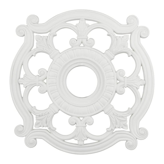 Livex Lighting Ceiling Medallion in White