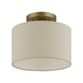 thumbnail image 1 of Livex Lighting - Burnett - 1 Light Small Semi-Flush Mount In Refined Style-8.5, 1 of 9