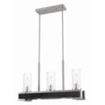 thumbnail image 1 of Livex Lighting - Buttonwood - 5 Light Linear Chandelier in Industrial Style - 8, 1 of 4
