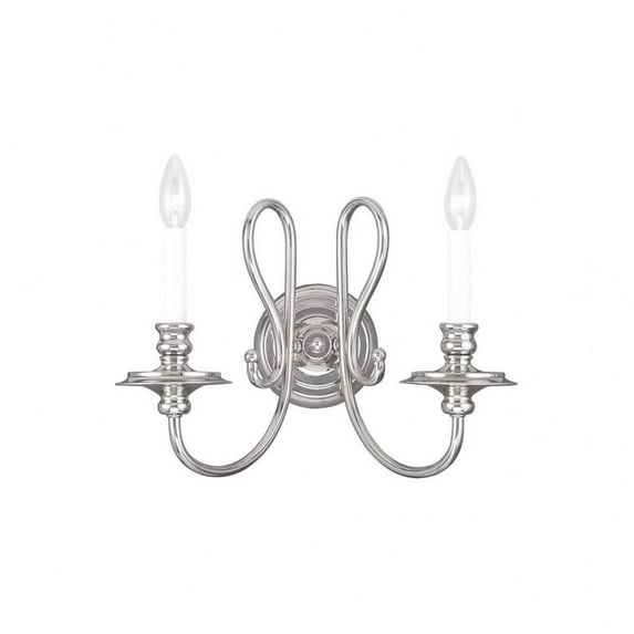 5162-01-Livex Lighting-Caldwell - 2 Light Wall Sconce in Traditional Style - 16 Inches wide by 13.25 Inches high