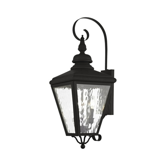 Livex Lighting Cambridge 3 Light Outdoor Wall Lantern