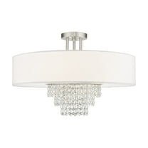 51029-91 Livex Lighting Carlisle - 5 Light Semi-Flush Mount