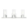 thumbnail image 1 of 17313-05 Livex Lighting Carson - 3 Light Bath Vanity In Contemporary Style-8.75 Inches Tall and 23 Inches Wide-Polished Chrome Finish, 1 of 12