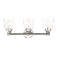 thumbnail image 1 of Livex Lighting - Catania - 3 Light Bath Vanity In Modern Style-9.25 Inches Tall, 1 of 17
