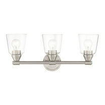 16783-91-Livex Lighting-Catania - 3 Light Bath Vanity In Modern Style-9.25 Inches Tall and 23 Inches Wide-Brushed Nickel Finish