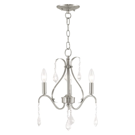 Livex Lighting - Caterina - 3 Light Chandelier in French Country Style - 13