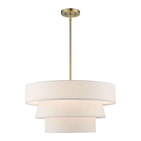 Livex Lighting - Chandler - 4 Light Pendant In Mid-Century Modern Style-18.75