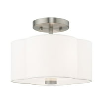 Livex Lighting - Chelsea - 2 Light Flush Mount in New Traditional Style - 11