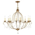 thumbnail image 1 of Livex Lighting - Chesterfield - 8 Light Chandelier in French Country Style - 32, 1 of 12
