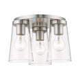 thumbnail image 1 of Livex Lighting - Cityview - 3 Light Large Flush Mount In Contemporary Style-7.13, 1 of 8