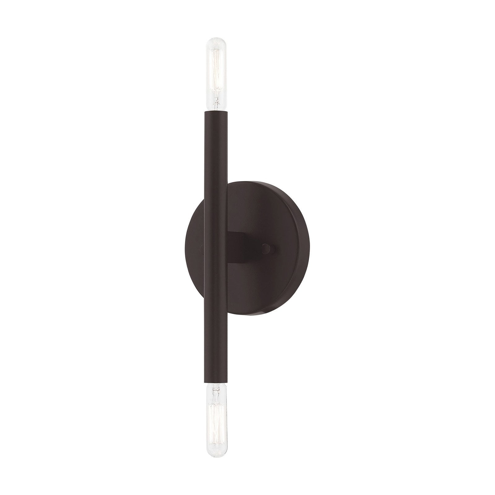 Copenhagen Industrial Bronze 2-Light ADA Wall Sconce