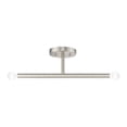 thumbnail image 1 of Livex Lighting - Copenhagen - 2 Light Semi-Flush Mount In Mid-Century Modern, 1 of 12