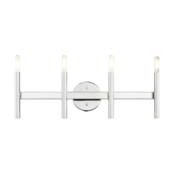 Livex Lighting - Copenhagen - 4 Light ADA Bath Vanity in Mid Century Modern
