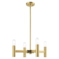 thumbnail image 1 of Livex Lighting - Copenhagen - 4 Light Mini Chandelier in Mid Century Modern, 1 of 9