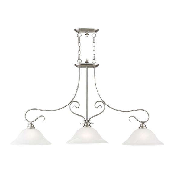 Livex Lighting Coronado Island in Brushed Nickel