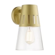 Livex Lighting - Covington - 1 Light Outdoor Medium Wall Lantern In Modern