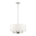 thumbnail image 1 of Livex Lighting - Cresthaven - 4 Light Chandelier in Contemporary Style - 18, 1 of 12