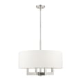 thumbnail image 1 of Livex Lighting - Cresthaven - 4 Light Chandelier in Contemporary Style - 24, 1 of 12