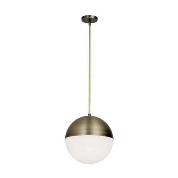 DAY-143P-AB Dainolite Dayana - Three Light Pendant-Antique Brass Finish