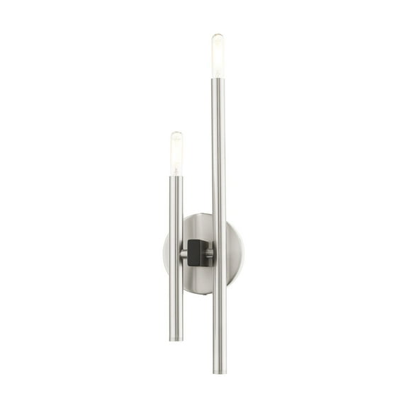 Livex Lighting - Denmark - 2 Light ADA Wall Sconce in Mid Century Modern Style -