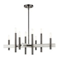 thumbnail image 1 of Livex Lighting - Denmark - 8 Light Chandelier in Mid Century Modern Style - 28, 1 of 12