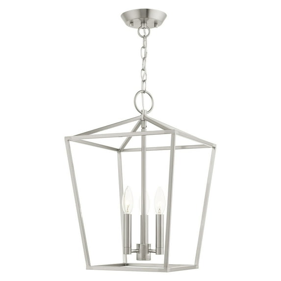 Livex Lighting - Devonshire - 3 Light Convertible Semi-Flush Mount in Coastal