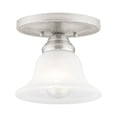 thumbnail image 1 of Livex Lighting Edgemont Ceiling Mount in Brushed Nickel, 1 of 7