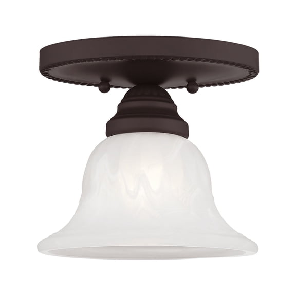 Livex Lighting Edgemont Ceiling Mount in Bronze