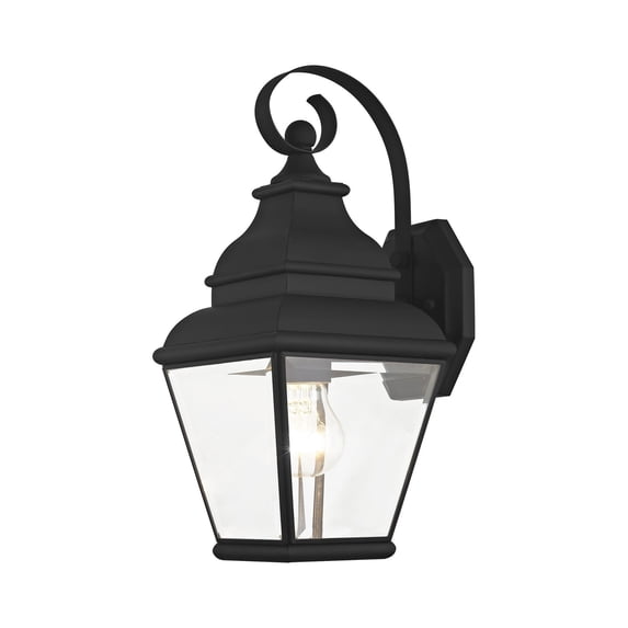 Livex Lighting Exeter Outdoor Wall Lantern in Black