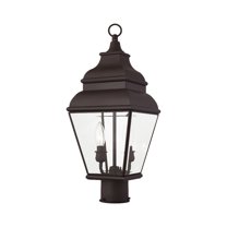 Livex Lighting Exeter 2 Light Outdoor Post Lantern