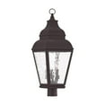 thumbnail image 1 of Livex Lighting Exeter Outdoor Post Head in Bronze, 1 of 7