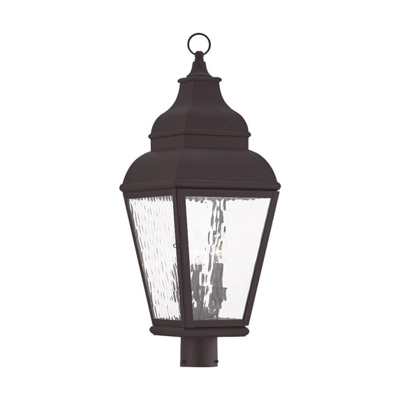 Livex Lighting Exeter Outdoor Post Head in Bronze