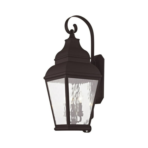 Livex Lighting Exeter Outdoor Wall Lantern in Bronze