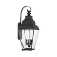 thumbnail image 1 of Livex Lighting Exeter Outdoor Wall Lantern in Black, 1 of 8