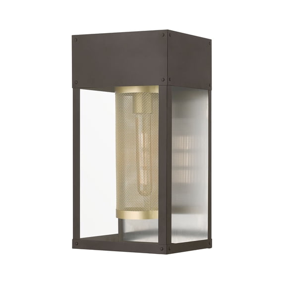 Livex Lighting - Franklin - 1 Light Outdoor Wall Lantern In Nautical Style-16