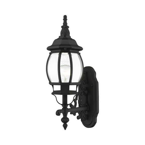 Livex Lighting - Frontenac - 1 Light Outdoor Wall Lantern in Traditional Style -