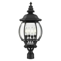 Livex Lighting - Frontenac - 4 Light Outdoor Post Top Lantern in Traditional