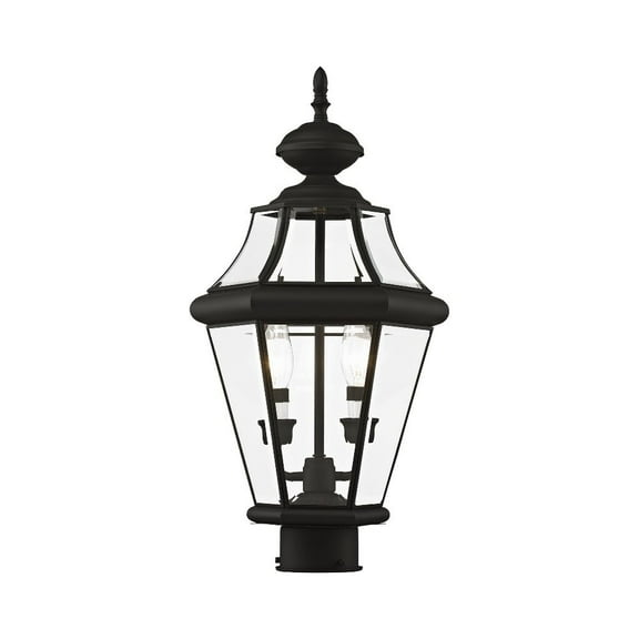 Livex Lighting Georgetown 2 Light Outdoor Post Lantern