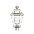 thumbnail image 1 of Livex Lighting Georgetown 3 Light Outdoor Post Lantern, 1 of 4