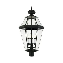 Livex Lighting Georgetown 2 Light Outdoor Chain Lantern Livex Lighting Georgetown 2 Light Outdoor Chain Lantern