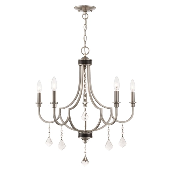 Livex Lighting - Glendale - 5 Light Chandelier in New Traditional Style - 25