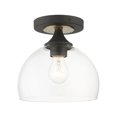 thumbnail image 1 of Livex Lighting - Glendon - 1 Light Semi-Flush Mount-8 Inches Tall and 8.25, 1 of 13
